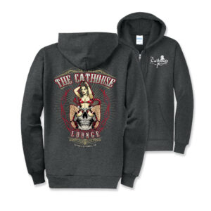 Girl On Skull Hoodie